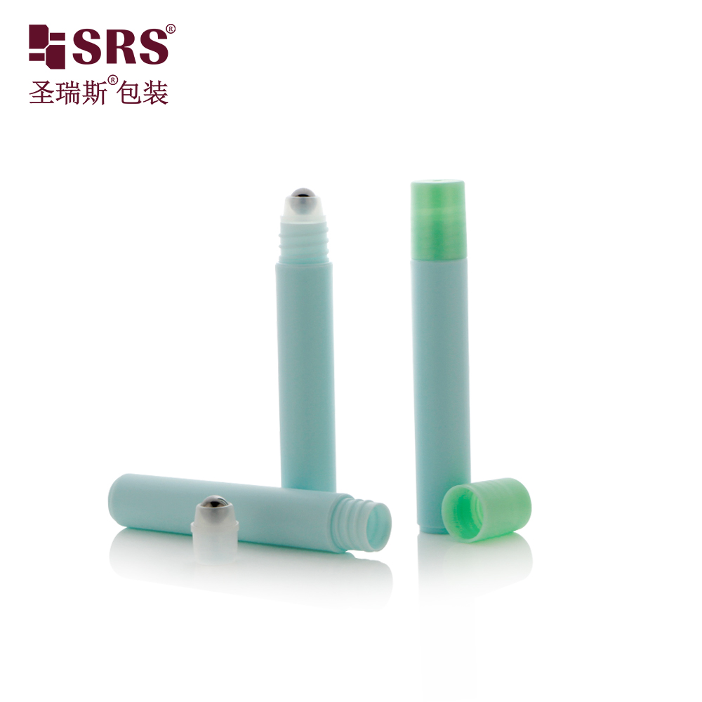 PP PCR Roll On Bottle New Arrival Translucent 8ML With Steel Ball For Eye Serum