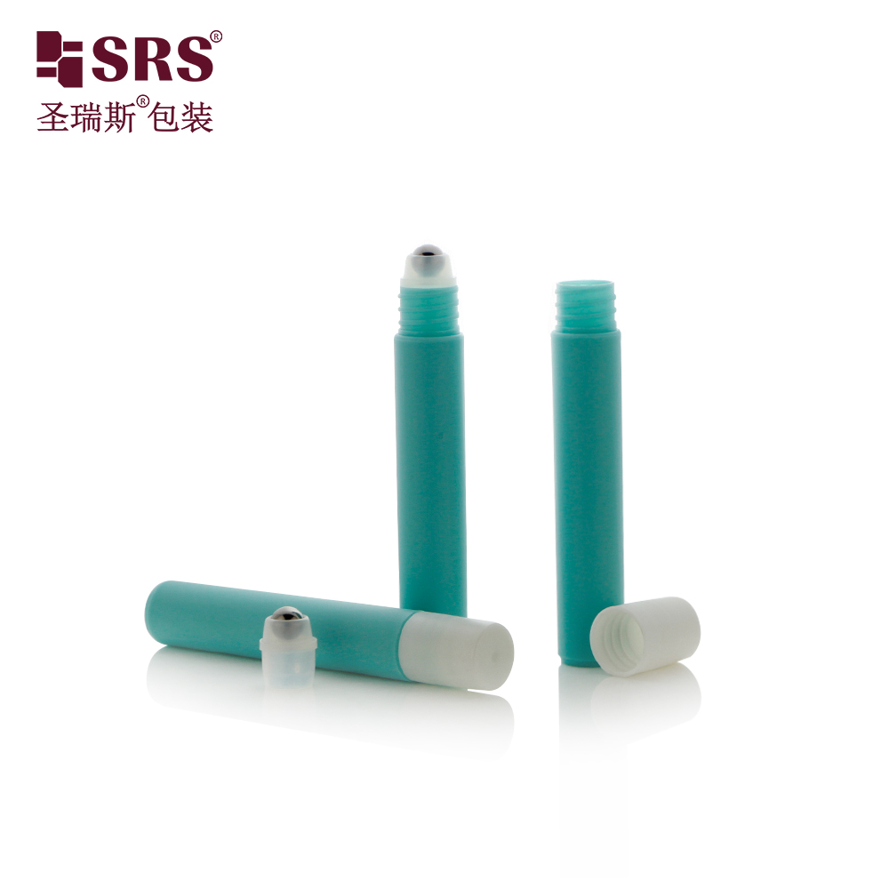 PP PCR Roll On Bottle New Arrival Translucent 8ML With Steel Ball For Eye Serum