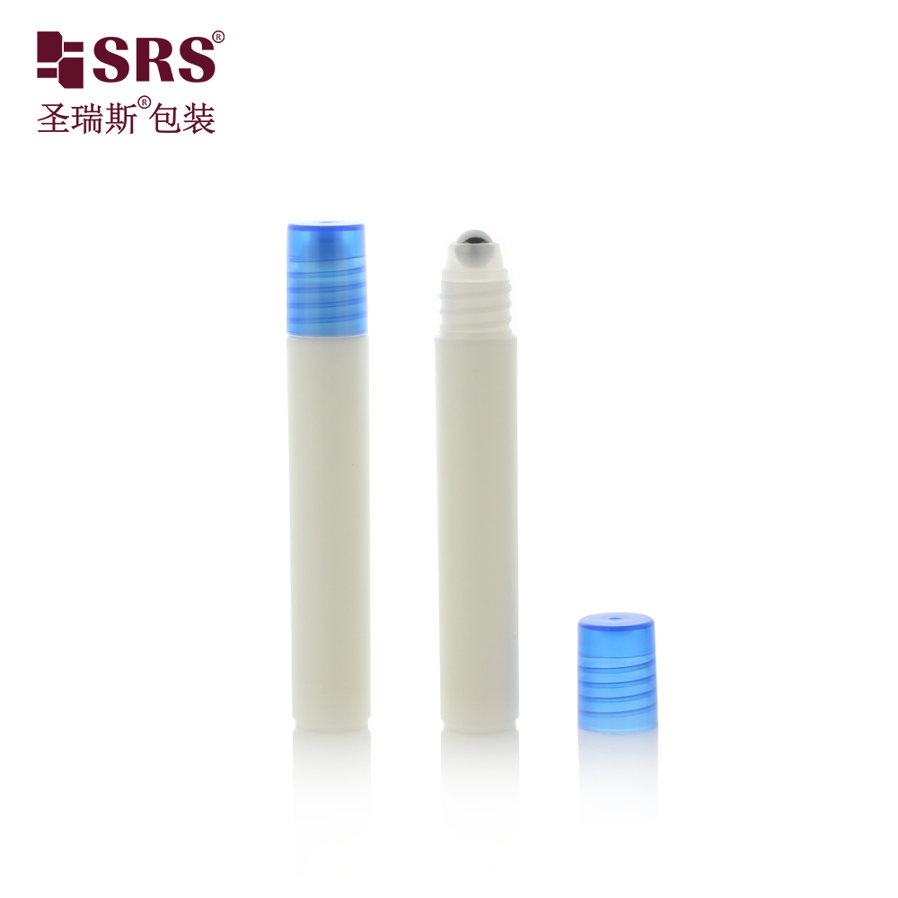 PP PCR Roll On Bottle New Arrival Translucent 8ML With Steel Ball For Eye Serum