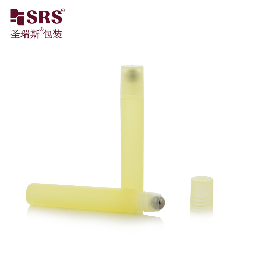 PP PCR Roll On Bottle New Arrival Translucent 8ML With Steel Ball For Eye Serum