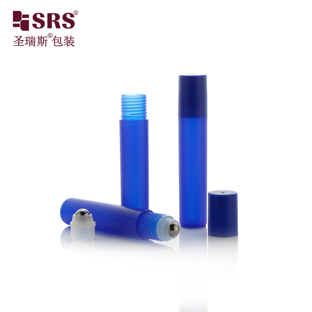 Custom packaging wholesales PP PCR matte finishing surface 12ml roller bottle