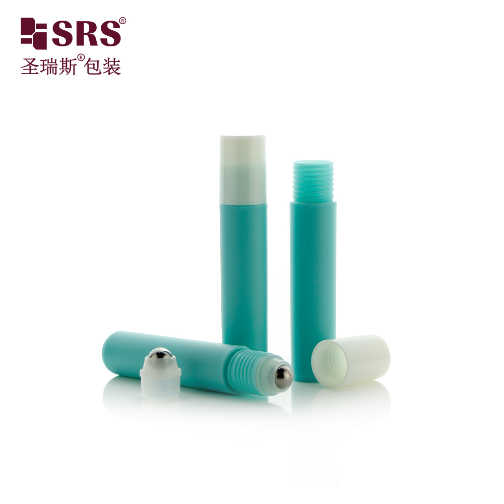 Custom packaging wholesales PP PCR matte finishing surface 12ml roller bottle