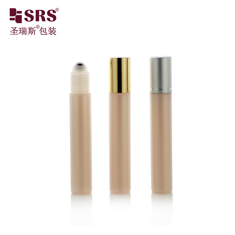 15ML PP PCR Plastic Roller Ball Applicator Portable Serum Liquid Texture Skin Care Packaging Manufacture Bottle