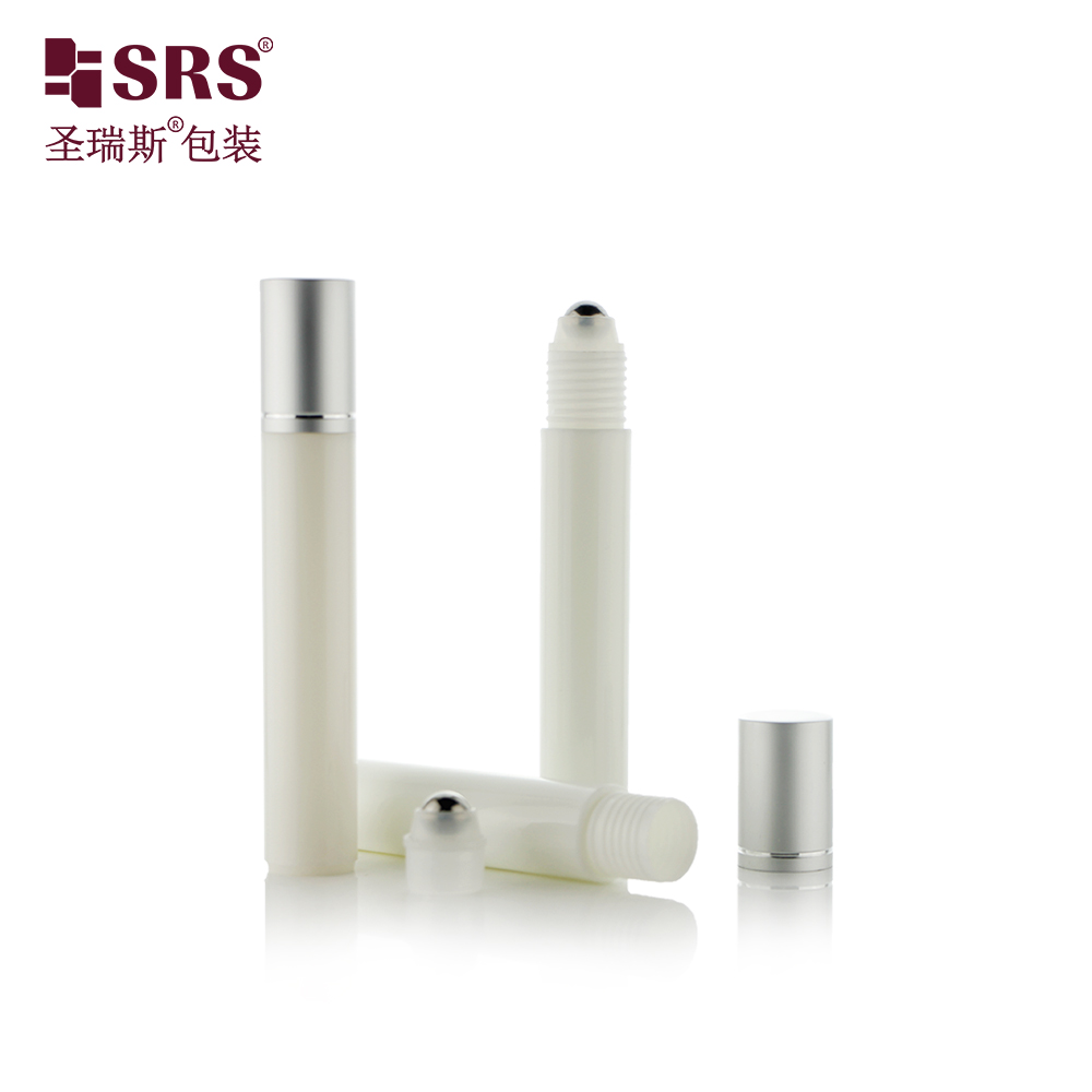 15ML PP PCR Plastic Roller Ball Applicator Portable Serum Liquid Texture Skin Care Packaging Manufacture Bottle