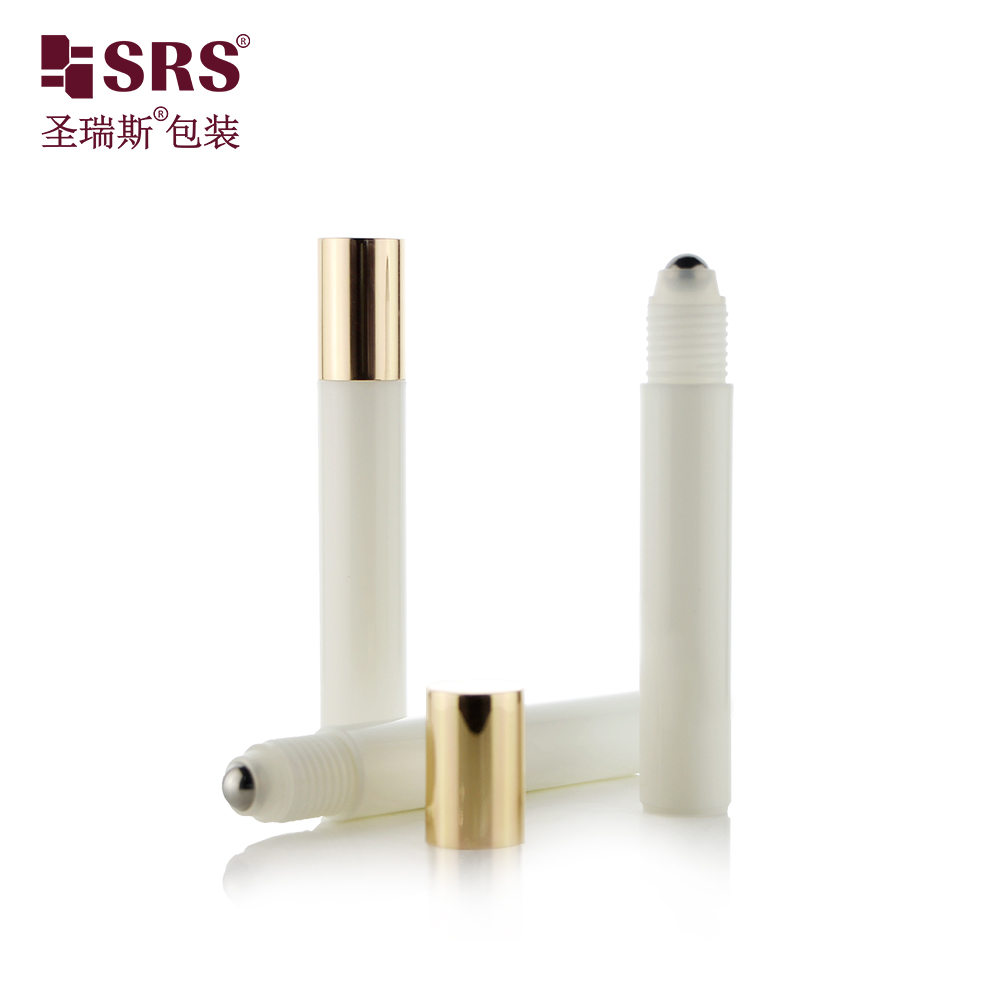 15ML PP PCR Plastic Roller Ball Applicator Portable Serum Liquid Texture Skin Care Packaging Manufacture Bottle