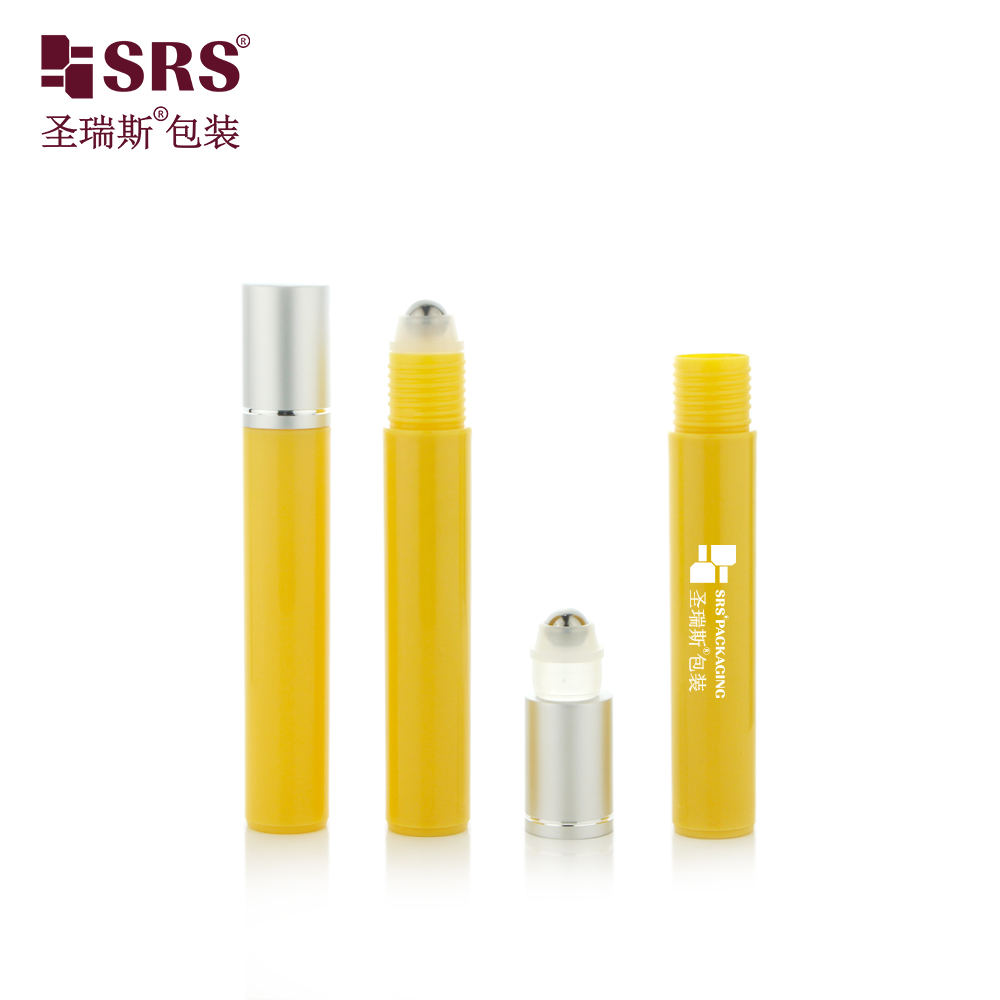 15ML PP PCR Plastic Roller Ball Applicator Portable Serum Liquid Texture Skin Care Packaging Manufacture Bottle