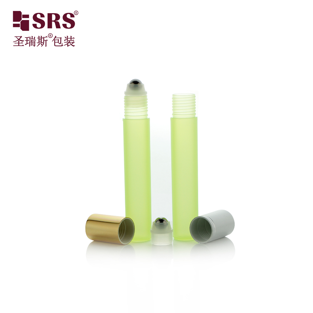 15ML PP PCR Plastic Roller Ball Applicator Portable Serum Liquid Texture Skin Care Packaging Manufacture Bottle