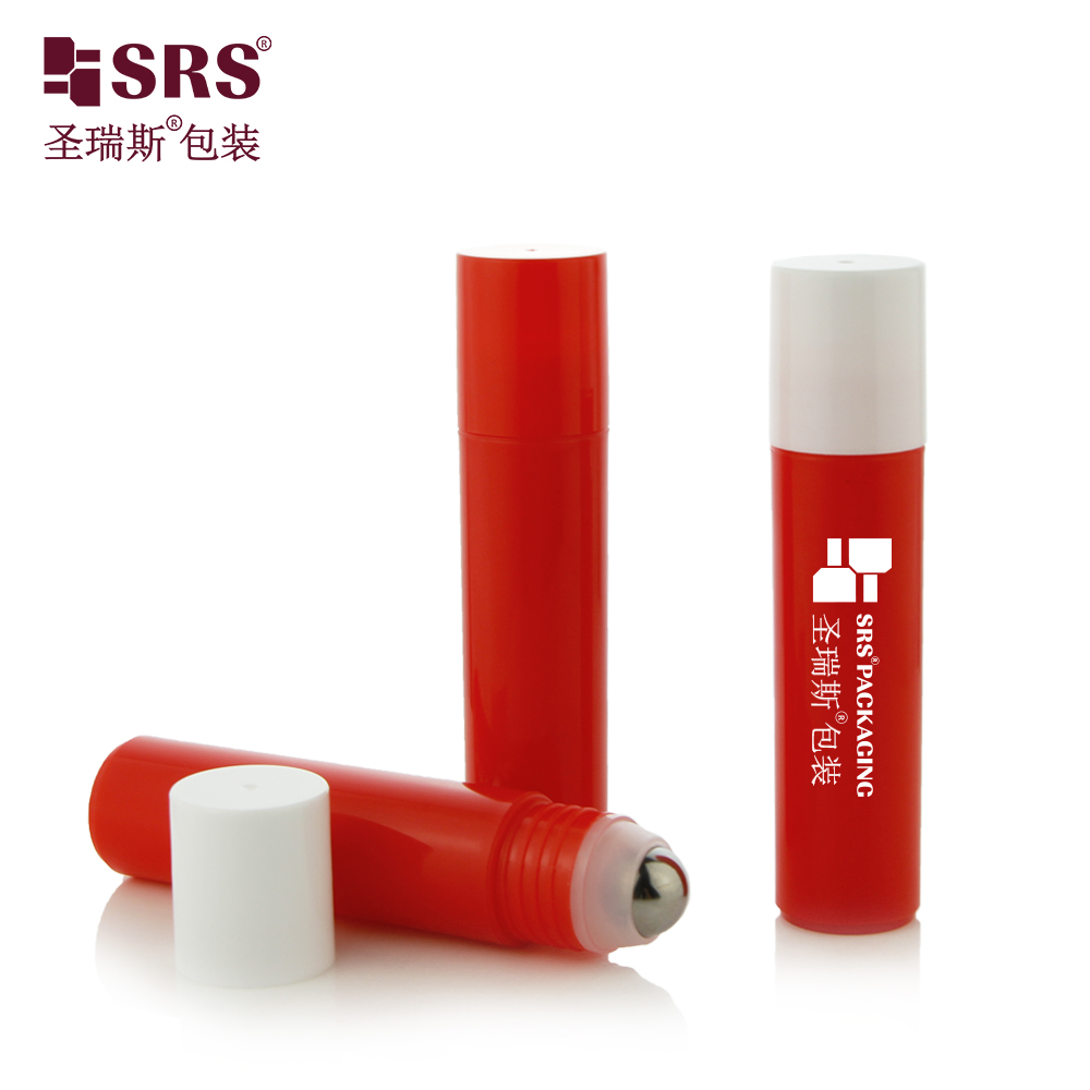 RPP 30ml 1oz Good Quality Gradient Orange PP Recycled Plastic Roll on Bottle For Hair Tonic Oil