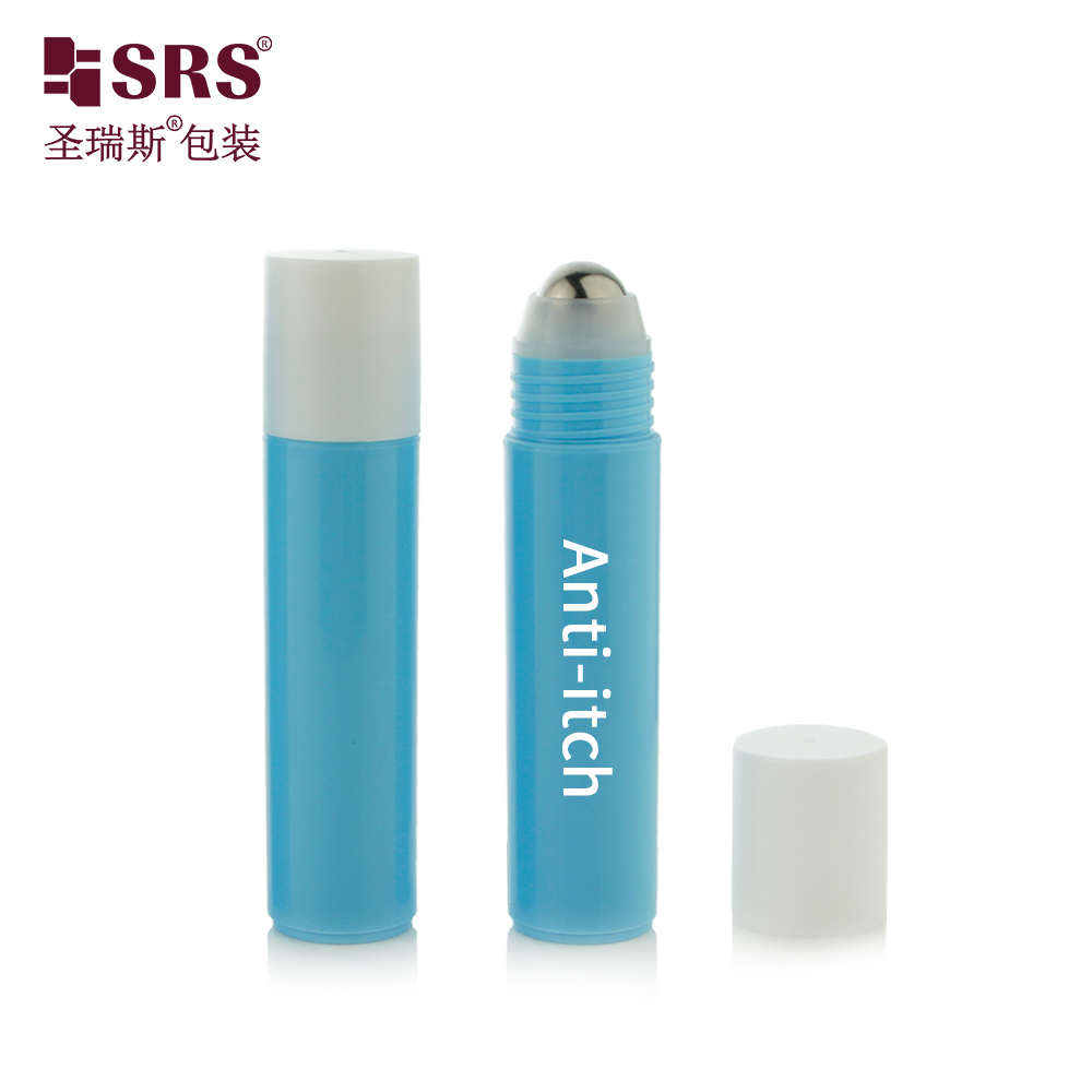 RPP 30ml 1oz Good Quality Gradient Orange PP Recycled Plastic Roll on Bottle For Hair Tonic Oil