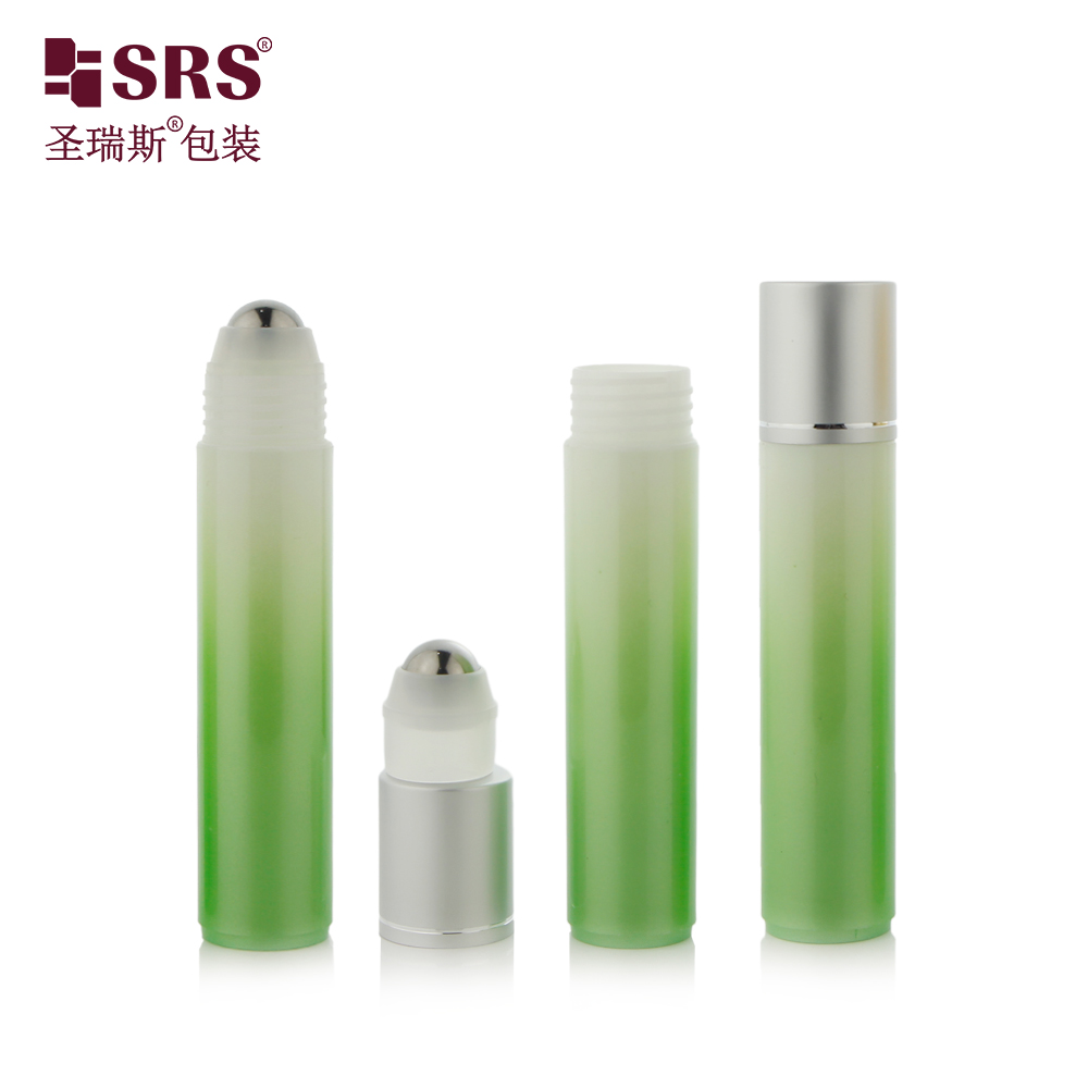 35ml Empty Cosmetic Packaging Luxury Massage Roll On Bottle For Deodorant