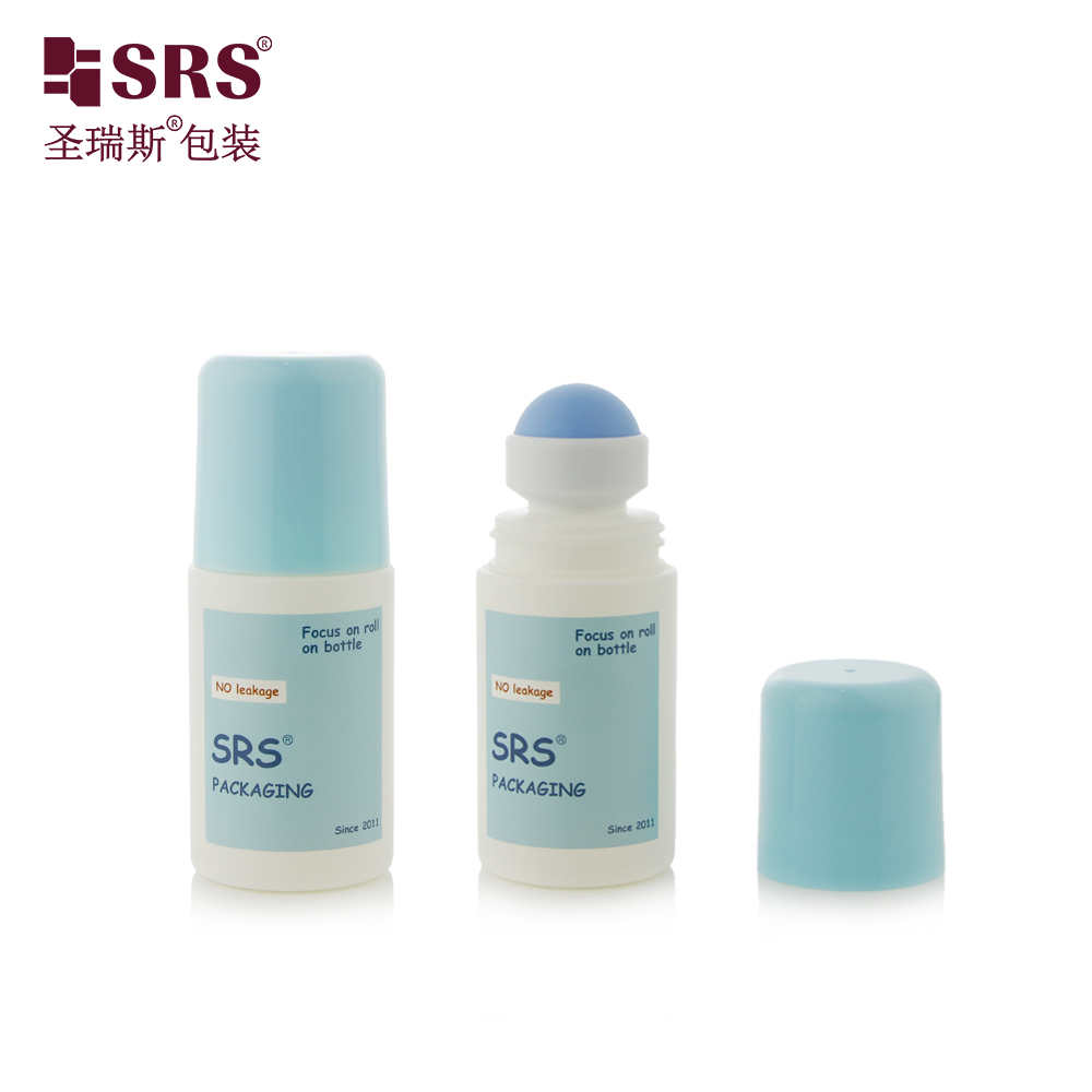 New Design Cute PP PCR 60ml 2oz labelling Deodorant Roller Bottle