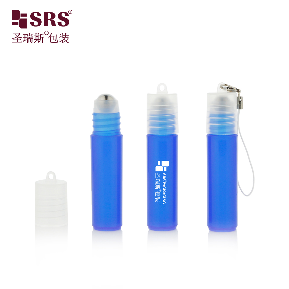 SRS Portable Exquisite 5ml PP Plastic Roll On Bottle Cap With Hook