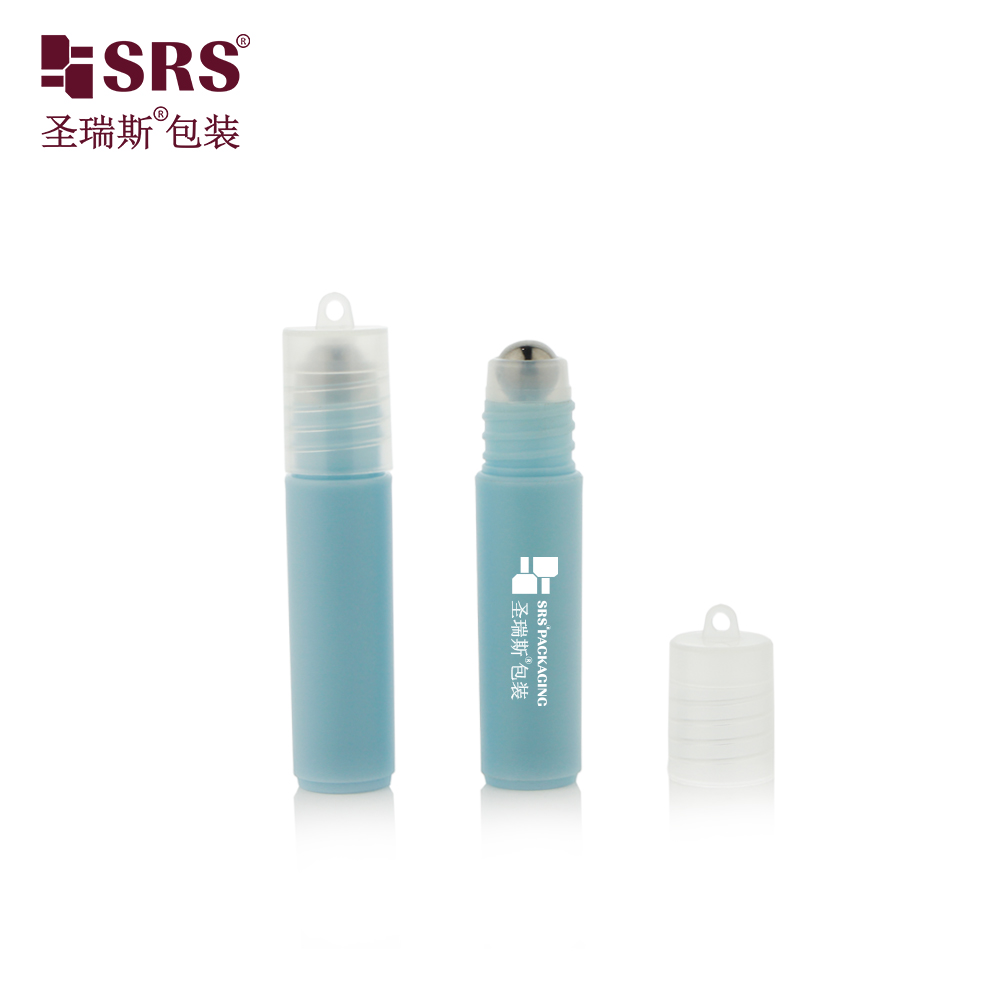 SRS Portable Exquisite 5ml PP Plastic Roll On Bottle Cap With Hook