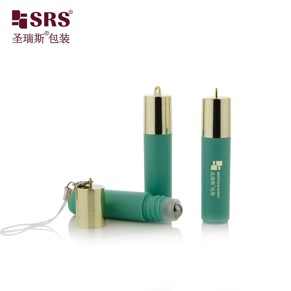 SRS Portable Exquisite 5ml PP Plastic Roll On Bottle Cap With Hook