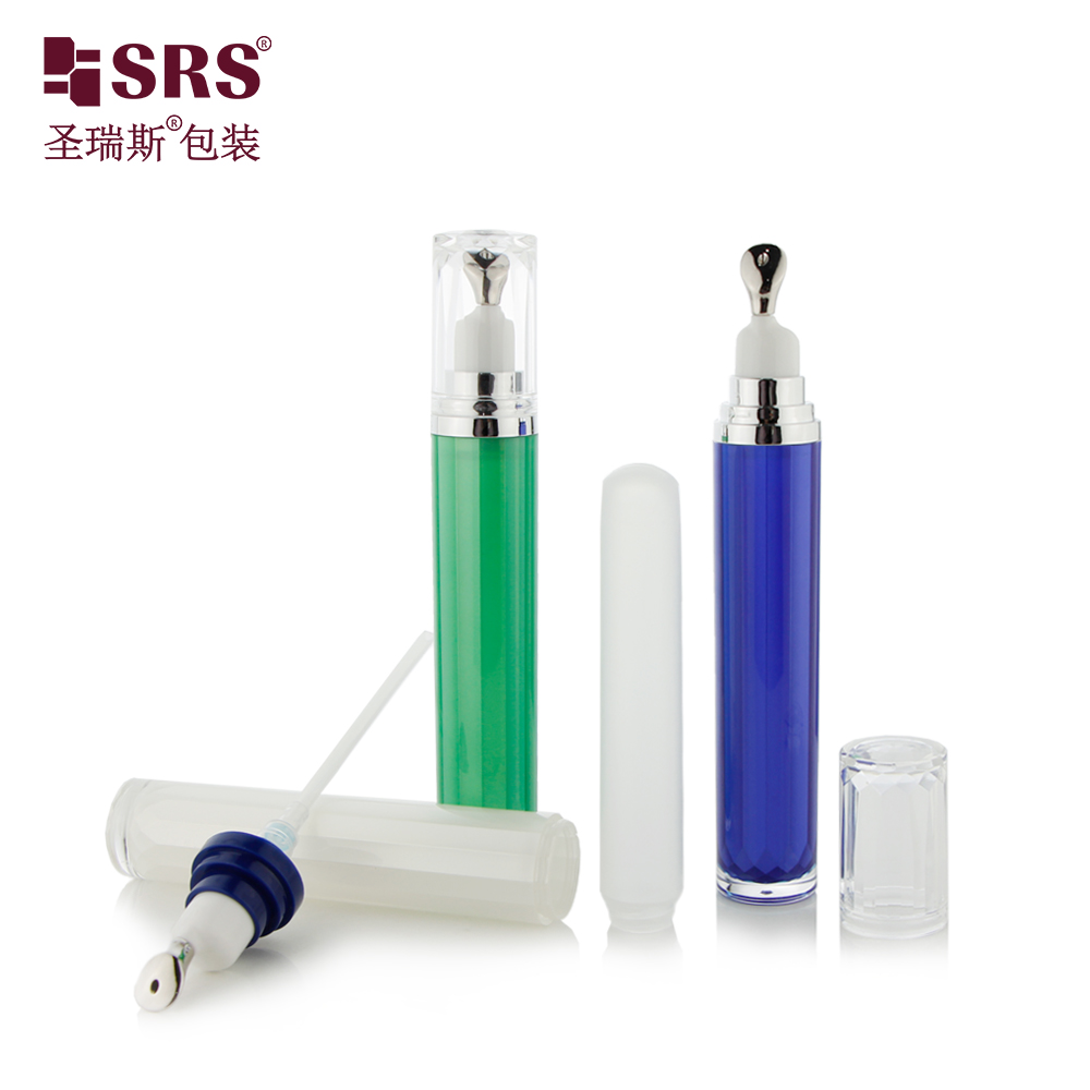 15ml 20ml Screen Printing Cosmetic Skincare Acrylic Eye Cream Serum Bottle 