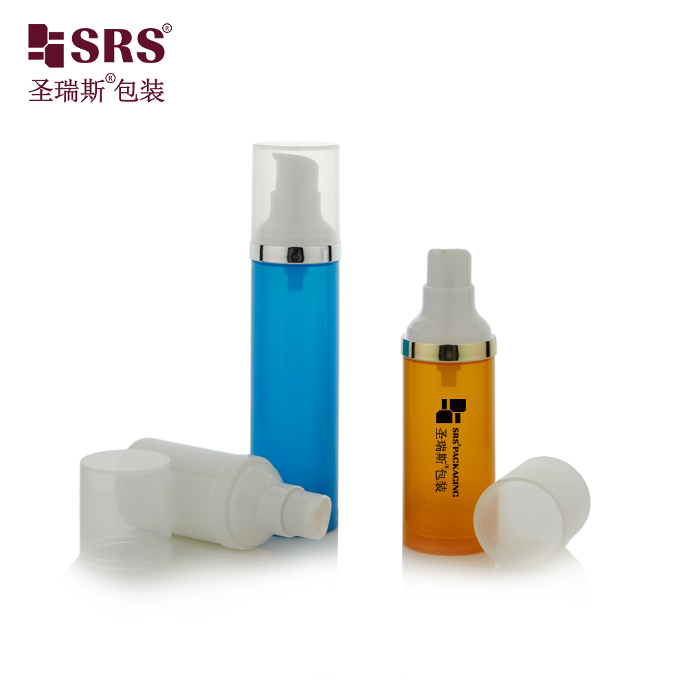 Empty plastic cosmetic packaging 15ml 30ml 50ml foundation bottle