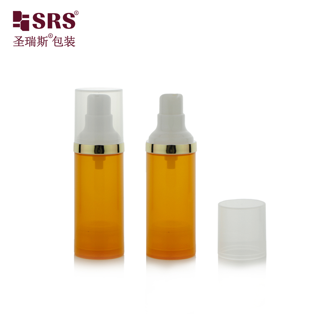 Empty plastic cosmetic packaging 15ml 30ml 50ml foundation bottle