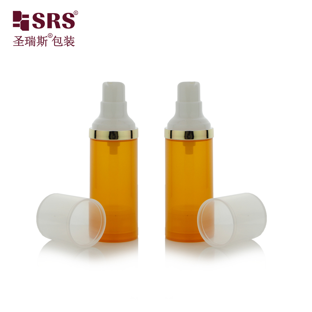 Empty plastic cosmetic packaging 15ml 30ml 50ml foundation bottle