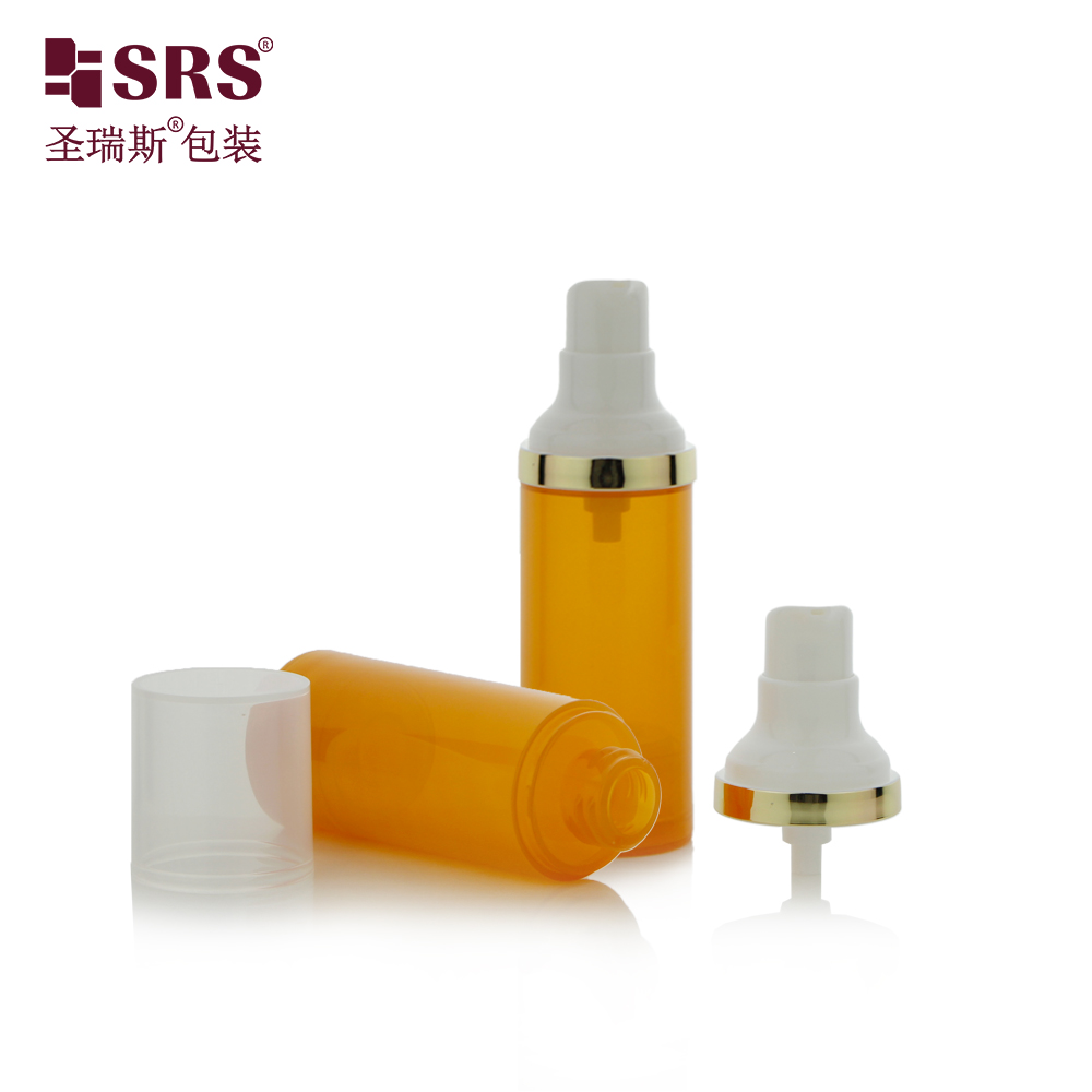 Empty plastic cosmetic packaging 15ml 30ml 50ml foundation bottle