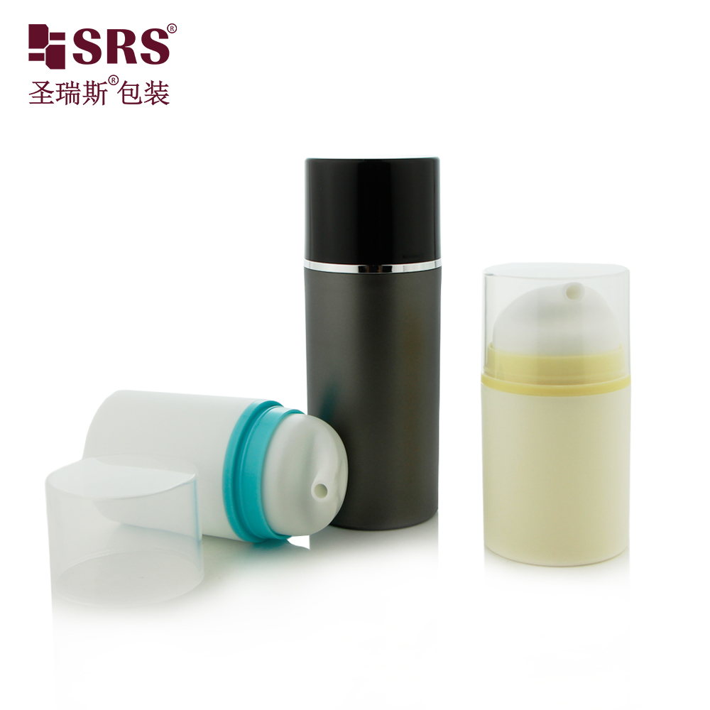 Luxury Airless Pump Cosmetic Bottles 30ml 50ml 80ml 100ml 120ml 150ml 200ml PP Plastic Lotion Serum Pump Bottle