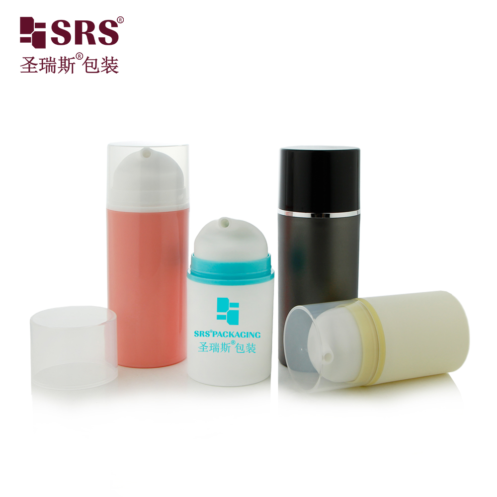 Luxury Airless Pump Cosmetic Bottles 30ml 50ml 80ml 100ml 120ml 150ml 200ml PP Plastic Lotion Serum Pump Bottle