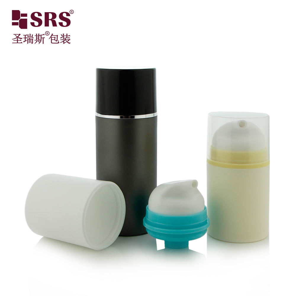 Luxury Airless Pump Cosmetic Bottles 30ml 50ml 80ml 100ml 120ml 150ml 200ml PP Plastic Lotion Serum Pump Bottle