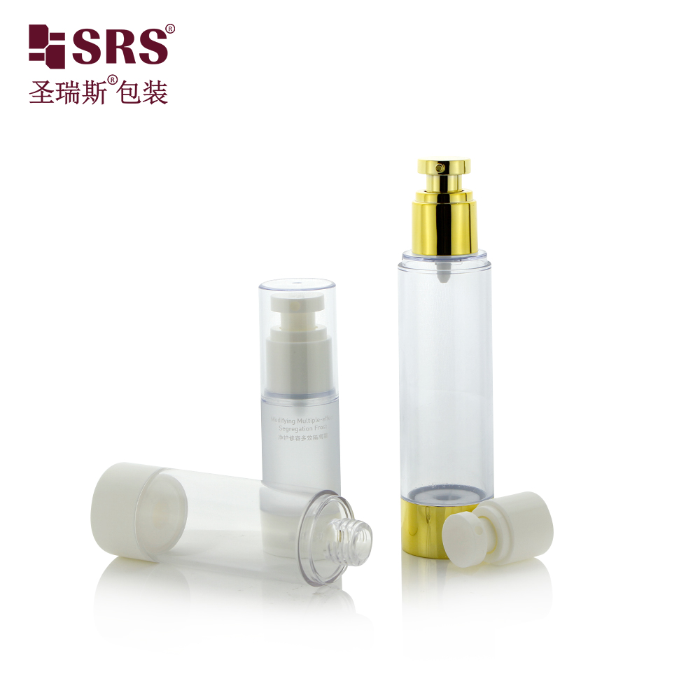 50ml Custom AS plastic bottle liquid soap lotion bottle cream pump bottle for skincare