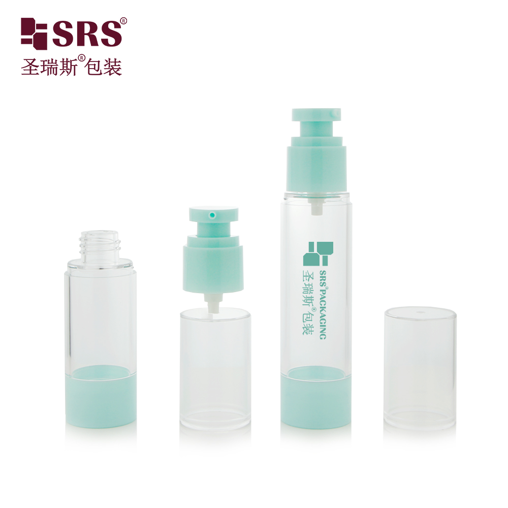 50ml Custom AS plastic bottle liquid soap lotion bottle cream pump bottle for skincare