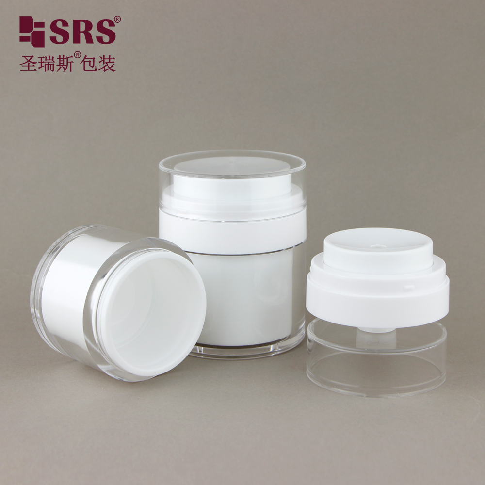 15g 30g 50g facial cream hair gel mask hand cream lotion serum airless pump jar 