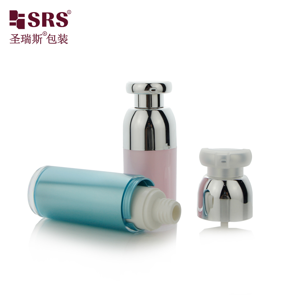 Cream Vacuum Bottle Travel Size Empty Container Cream and Lotion airless pump bottle