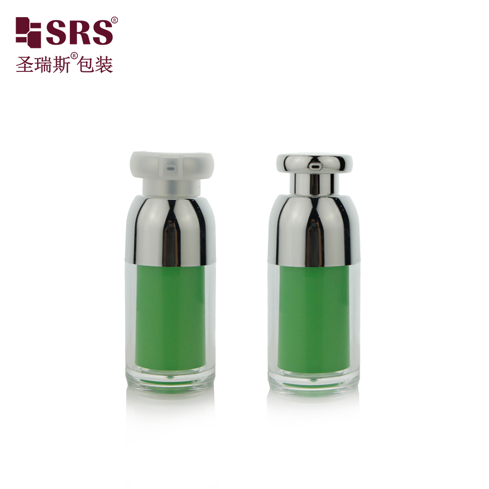 Cream Vacuum Bottle Travel Size Empty Container Cream and Lotion airless pump bottle