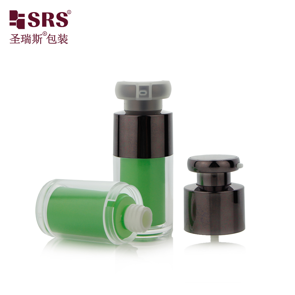 Frost Airless Pump Bottles 30ml 50ml 15ml Skincare Face Serum Matte Airless Bottles