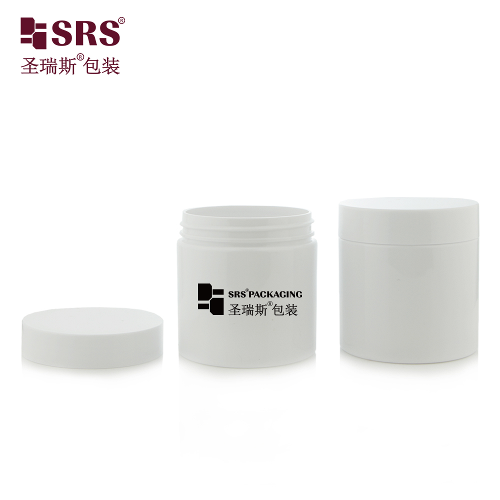 Factory Manufacturer Plastic Empty 120g Injection Color Body Cream Container 100g PET jar