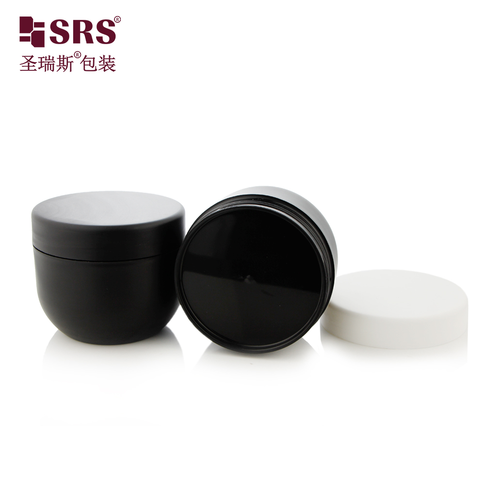 Cosmetic Jars 200g 300g Cosmetic Cream Jars Plastic Body Scrub Container