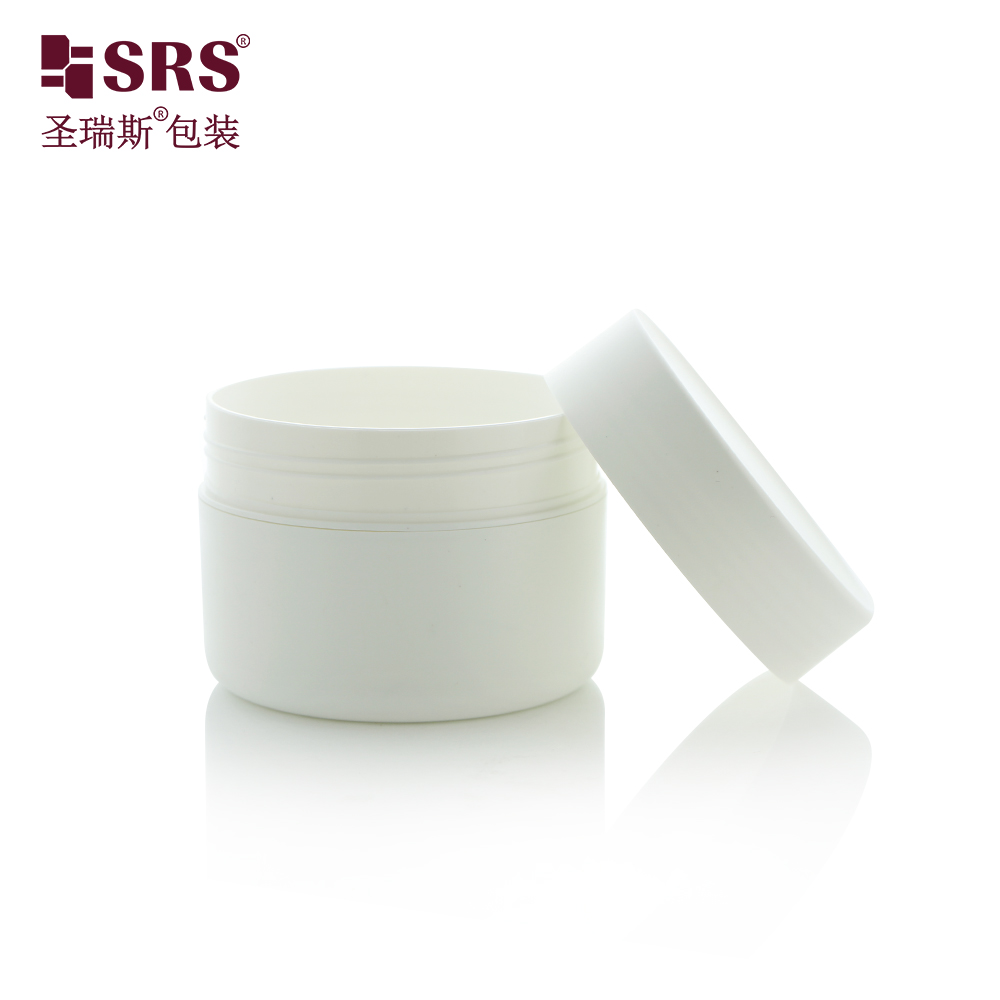 wholesale matte Plastic container custom logo pp Empty packaging jar for cosmetic Skin Care Facial Hair Body Cream