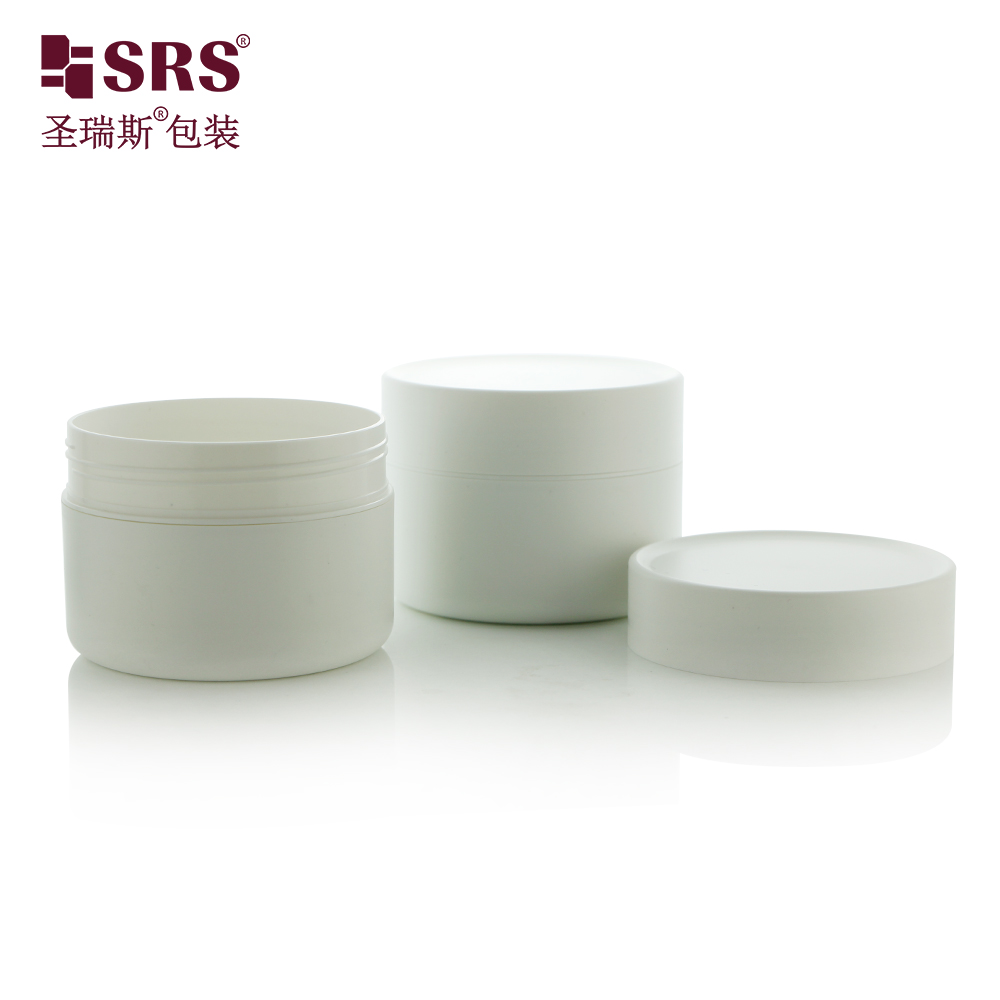 wholesale matte Plastic container custom logo pp Empty packaging jar for cosmetic Skin Care Facial Hair Body Cream