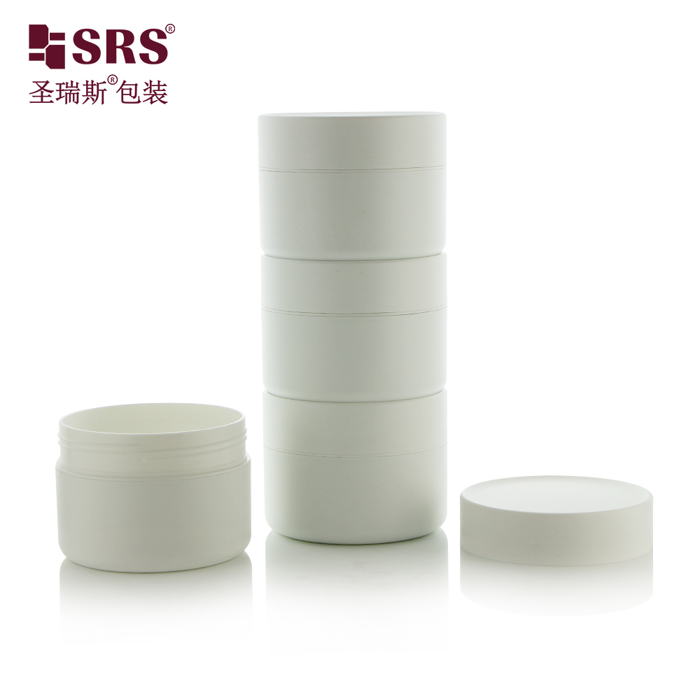 wholesale matte Plastic container custom logo pp Empty packaging jar for cosmetic Skin Care Facial Hair Body Cream