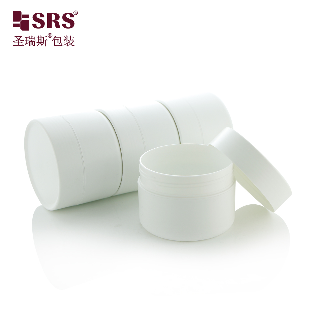 wholesale matte Plastic container custom logo pp Empty packaging jar for cosmetic Skin Care Facial Hair Body Cream