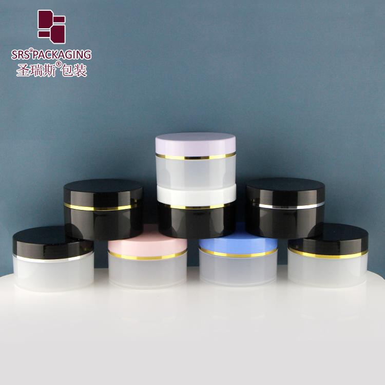 Wholesale Custom Empty Plastic Sealable PP jar 80ml 100ml 120ml 150ml 200ml 300ml 400ml for hair face cream