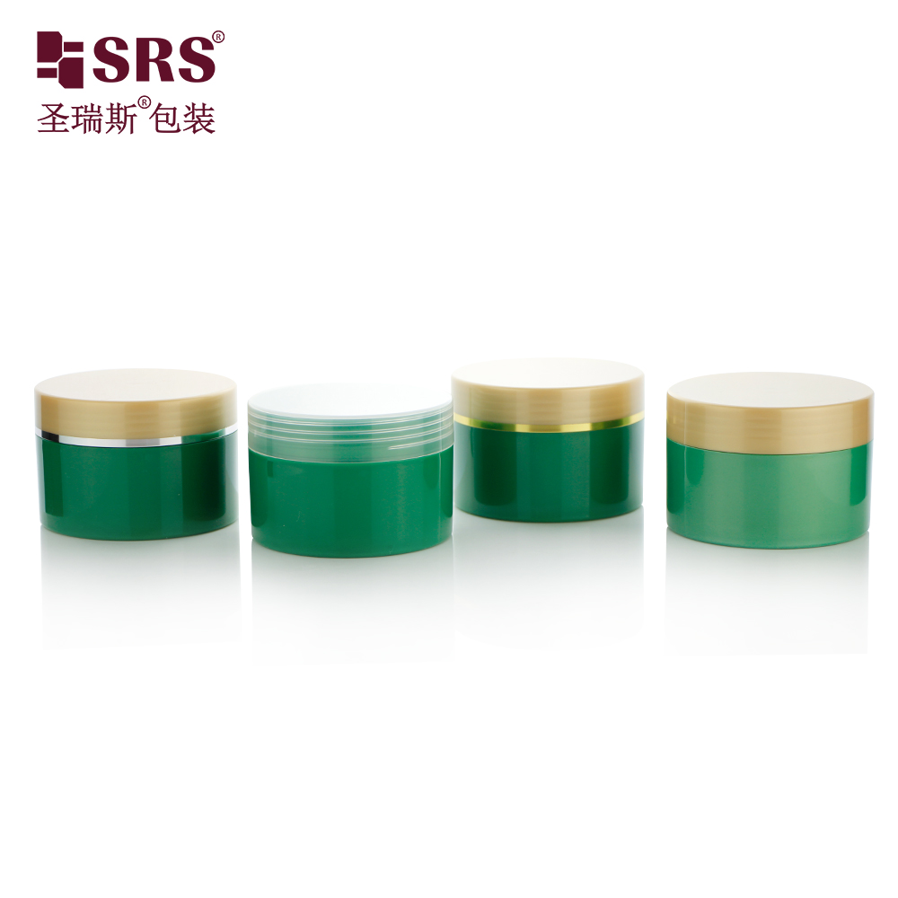 Wholesale Custom Empty Plastic Sealable PP jar 80ml 100ml 120ml 150ml 200ml 300ml 400ml for hair face cream