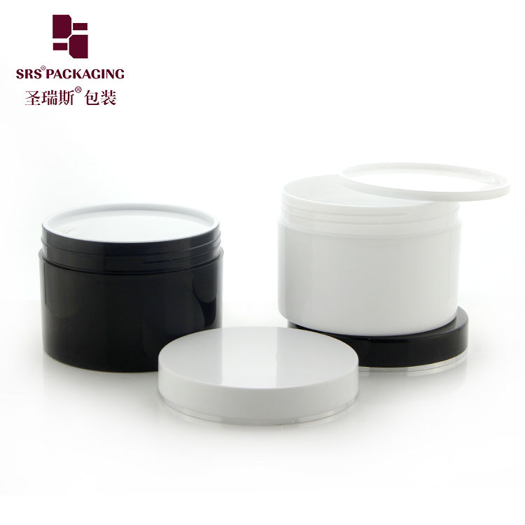 Wholesale Custom Empty Plastic Sealable PP jar 80ml 100ml 120ml 150ml 200ml 300ml 400ml for hair face cream