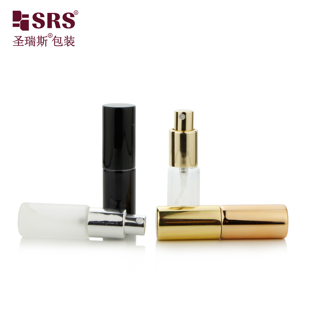 Small Size 5ml 10ml 15ml Transparent Perfume Pump Spray Bottles Glass Bottle Atomizers