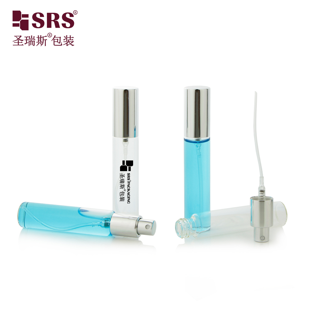 Small Size 5ml 10ml 15ml Transparent Perfume Pump Spray Bottles Glass Bottle Atomizers