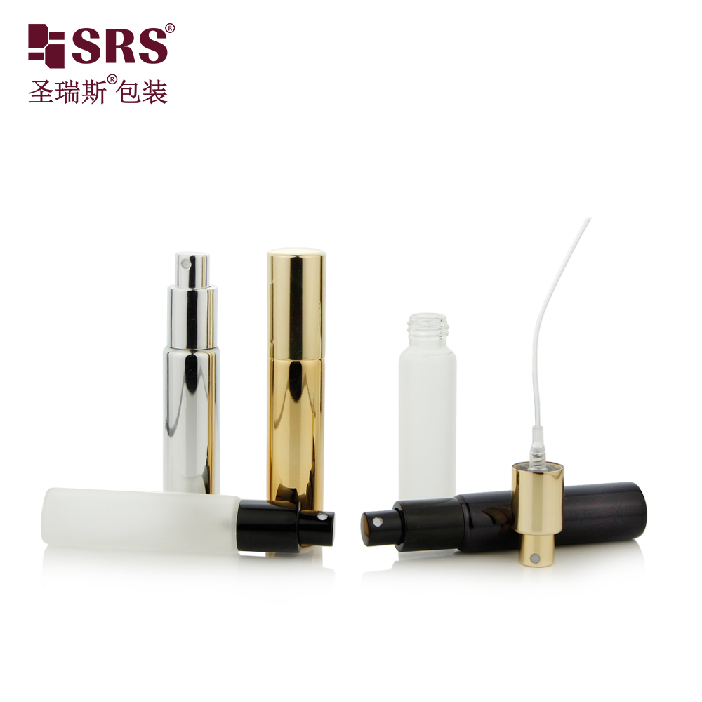 Small Size 5ml 10ml 15ml Transparent Perfume Pump Spray Bottles Glass Bottle Atomizers