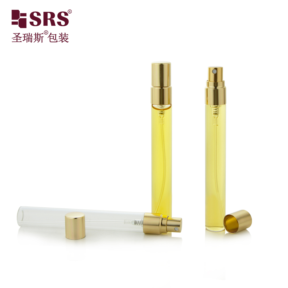 Clear Glass 10ml Spray Bottle Empty Small Size Perfumes Sprayer