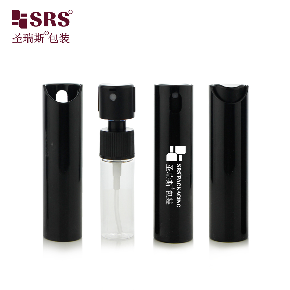 Eco-friendly 10ml Plastic Empty Portable Mist Spray Pump Perfume Cosmetic Packaging Bottle
