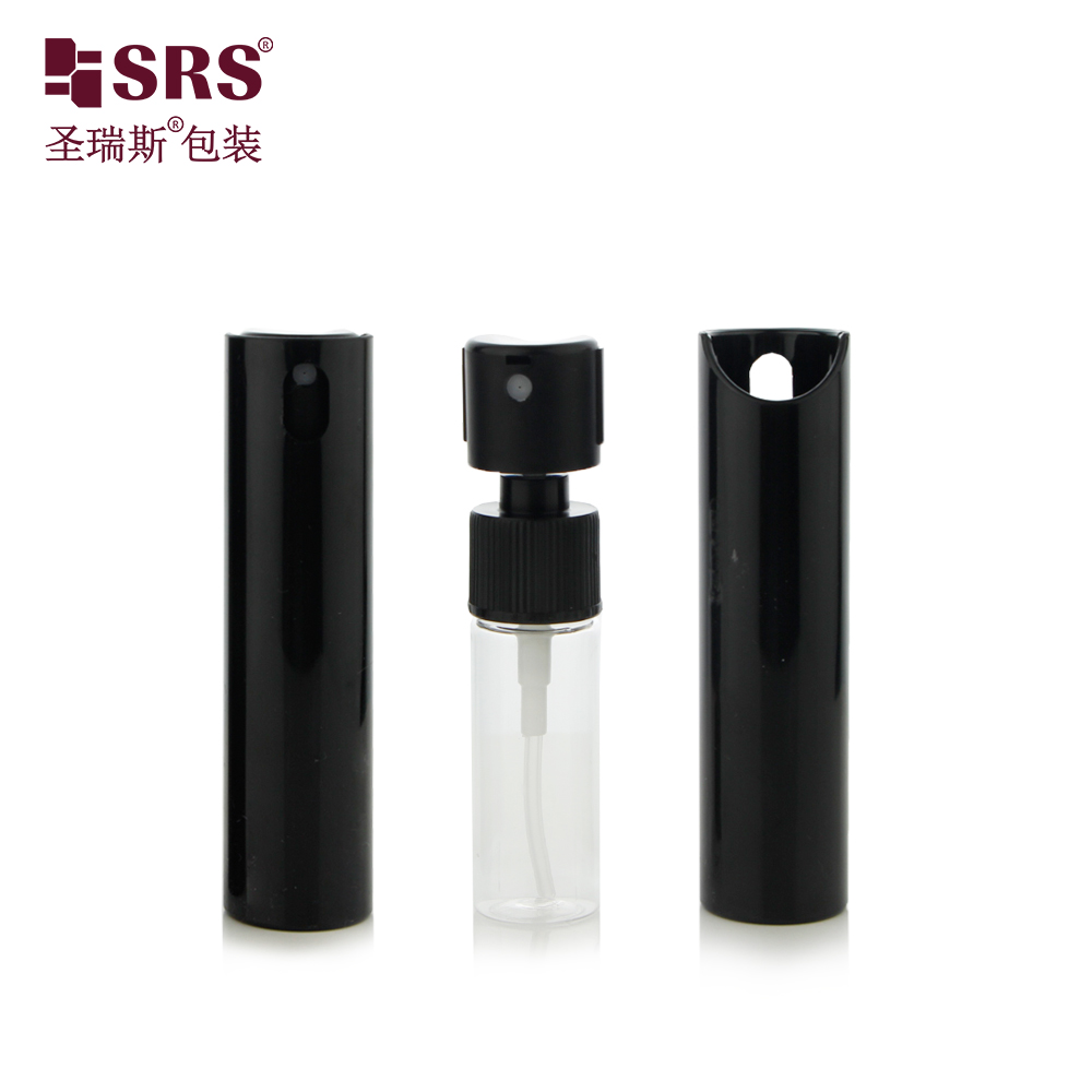 Eco-friendly 10ml Plastic Empty Portable Mist Spray Pump Perfume Cosmetic Packaging Bottle