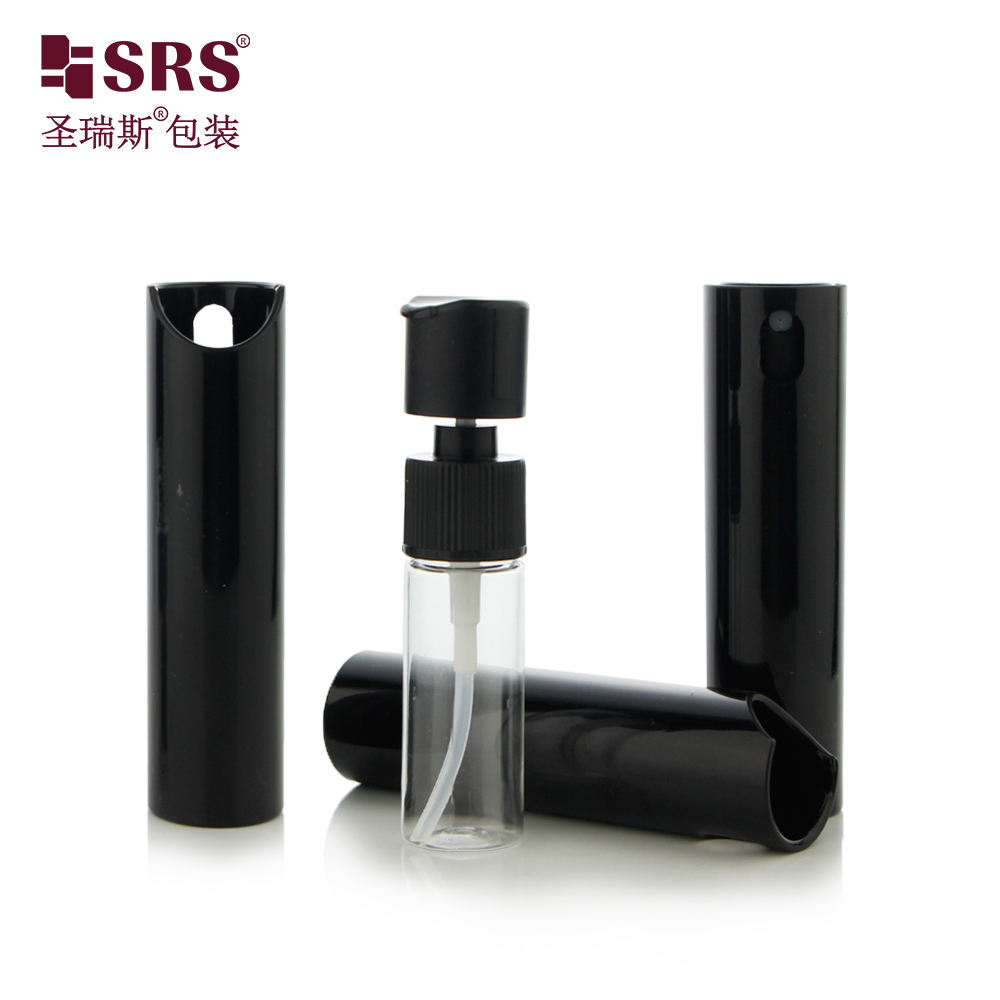 Eco-friendly 10ml Plastic Empty Portable Mist Spray Pump Perfume Cosmetic Packaging Bottle