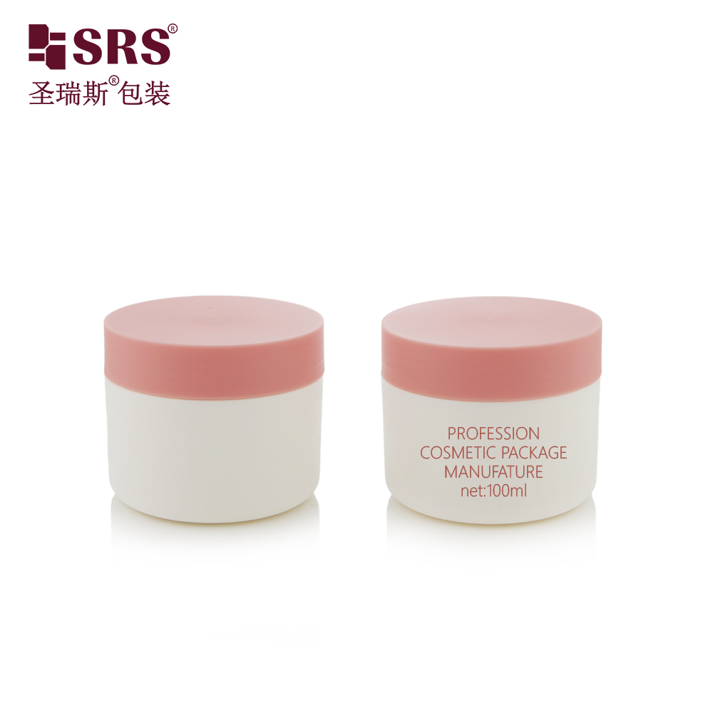 Frosted pp jar Cosmetic Packaging Jar Multiple Capacities Plastic PP Body Scrub Jars