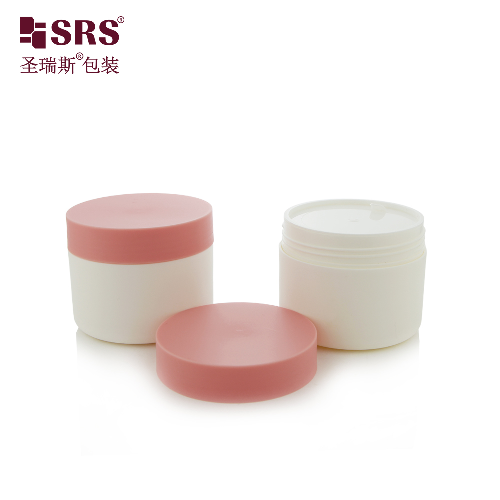 Frosted pp jar Cosmetic Packaging Jar Multiple Capacities Plastic PP Body Scrub Jars